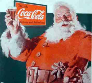 First drawing of Santa Claus for the Coca Cola Company was by Michigan native Haddon Sundblom in 1931.