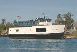 The 64-foot West Shore operated as a freight hauler out of Beaver Island after a long career as a car ferry in Lake Erie.