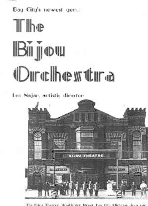 Bijou Orchestra Performs on Tuesday, December 7 and Wednesday, December 8 at the beautiful Scottish Rite Masonic Auditorium at 7:30 PM in Bay City.