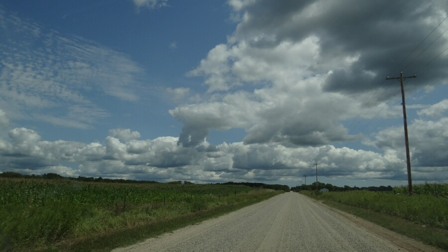Country Road Clouds