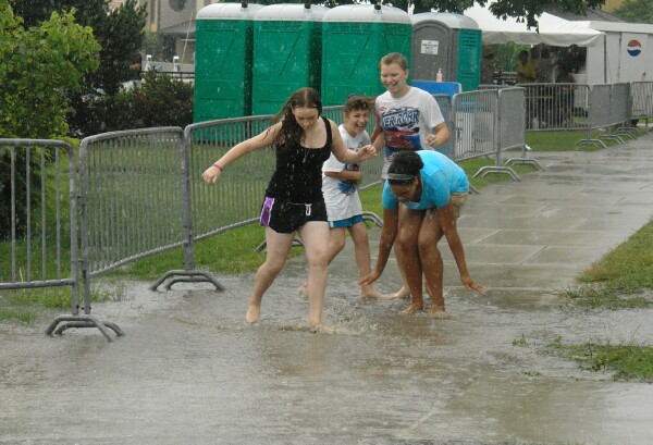 Puddles are for splashing