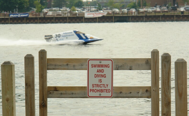 No Swimming