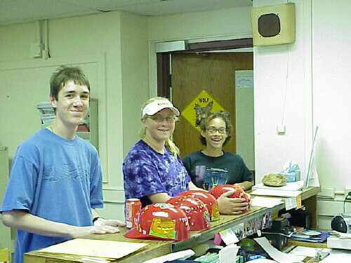 1st Pres. Staffers: Andy Sharrow, Sami Lazarowicz, Jessica Morse