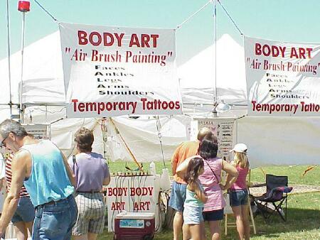 Temporary Body Art