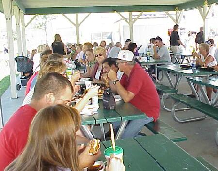 Hot Ribs in the cool shade