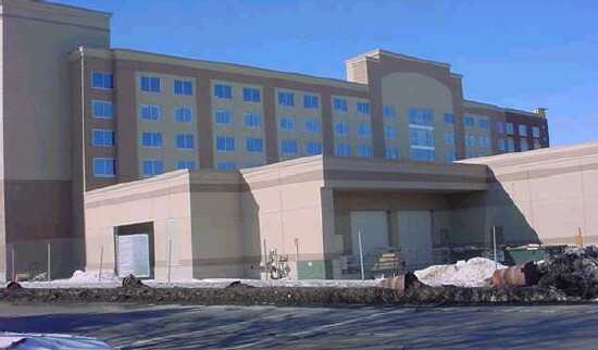 Bay City's new hotel-conference center, the Hilton Doubletree, awaits opening in June and a Chamber of Commerce-sponsored event showcasing Bay City.