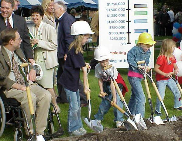 Children participate in an event which will be so important to their future