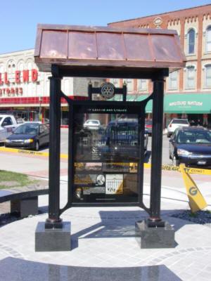 The Micro Park at the corner of Center and Saginaw Streets in Downtown Bay City