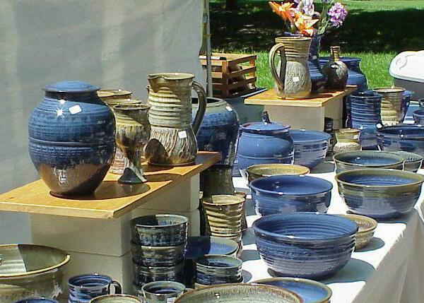 Pottery by Jud Tanja of Kalamazoo, Michigan