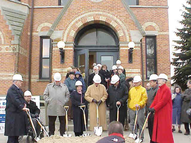 Community Leaders Break Ground for three million dollar project.