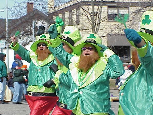 SC Johnson's Leprechaun Escort